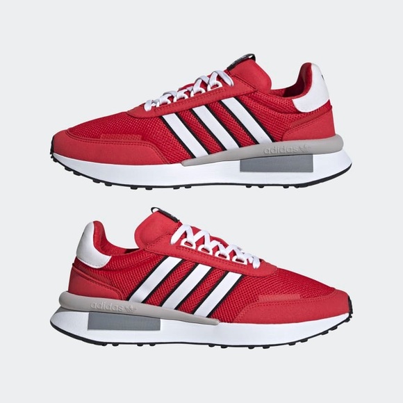Adidas Originals Retroset Scarlet Red Size 14 - Picture 3 of 15